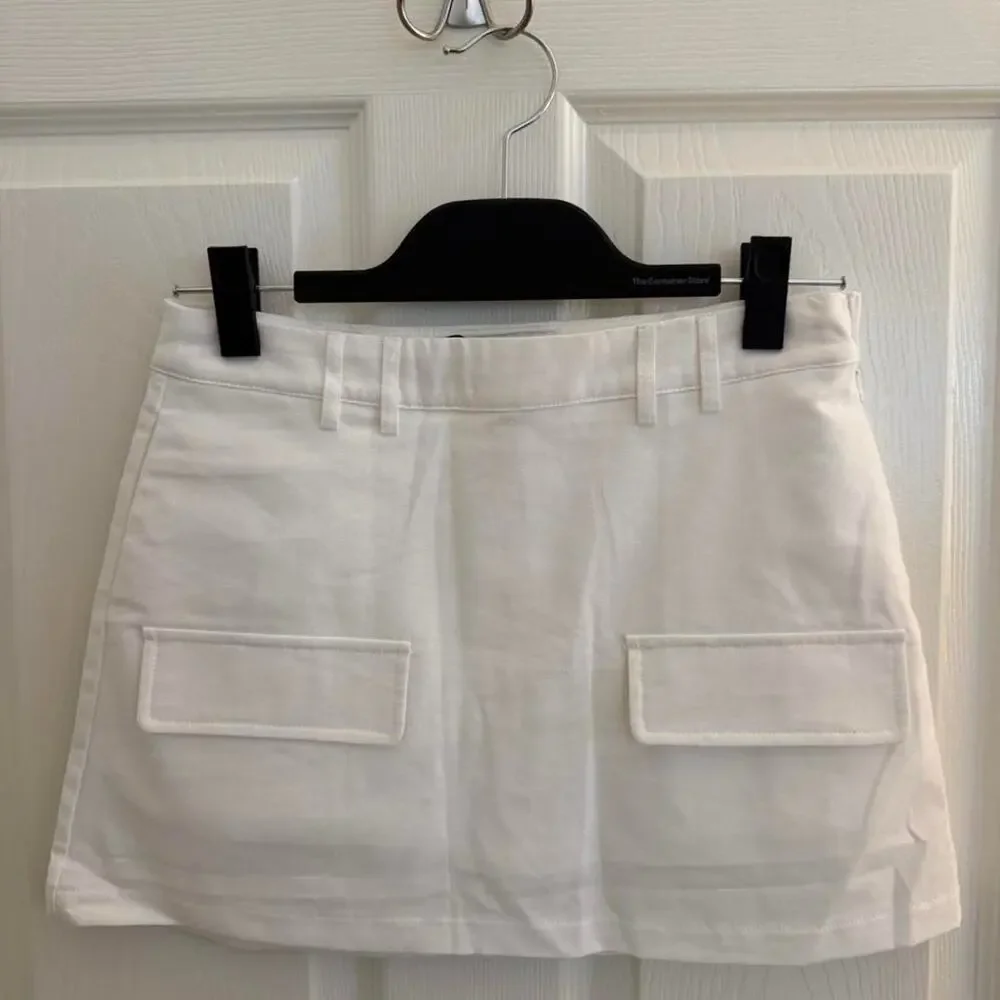Princess poly white mini skirt